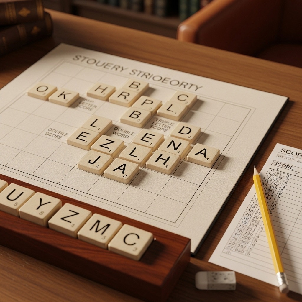 Scrabble card image