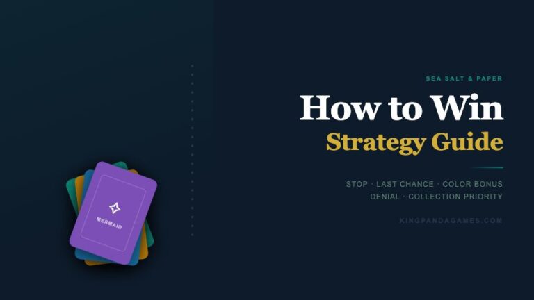 “How to Win at Sea Salt & Paper: Strategy Guide”