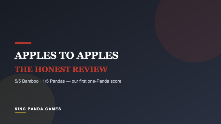 Apples to Apples Review: The Party Game With Nothing Inside