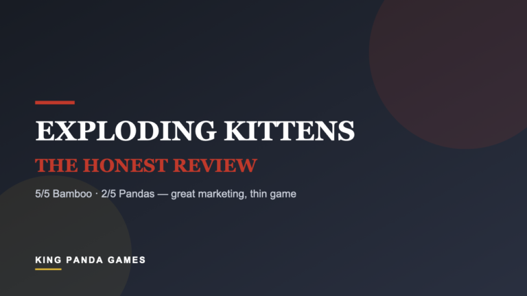 Exploding Kittens Review: Great Marketing, Thin Game