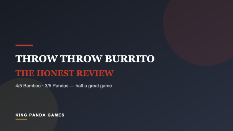 Throw Throw Burrito Review: Half a Great Game