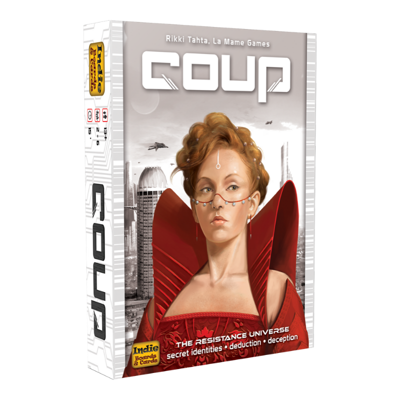 Coup card game box