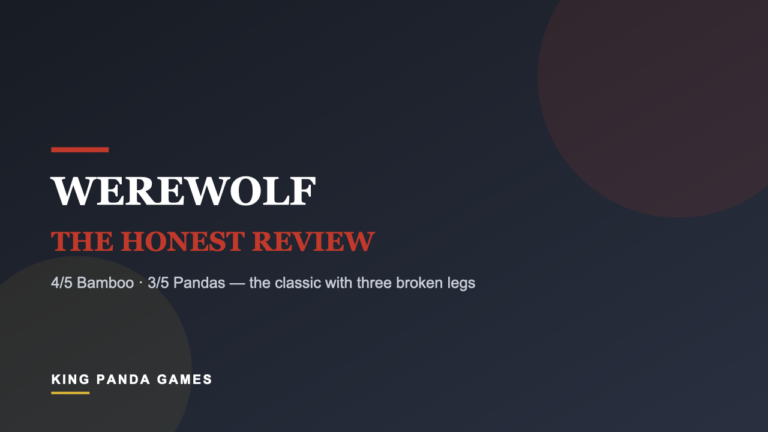 Werewolf Review: The Party Classic With Three Broken Legs