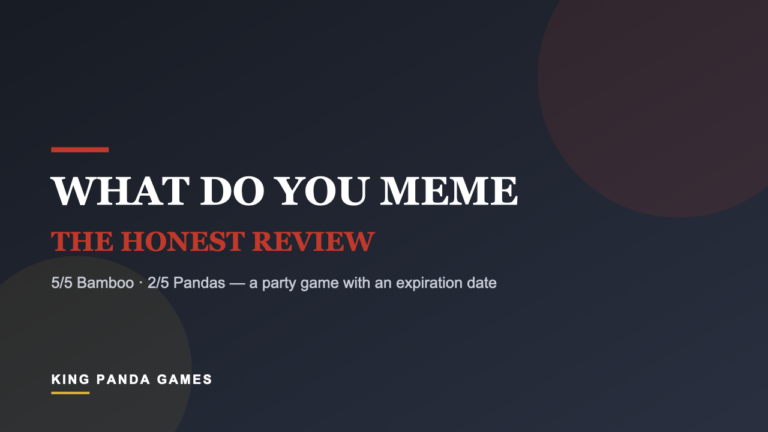 What Do You Meme Review: A Party Game With an Expiration Date
