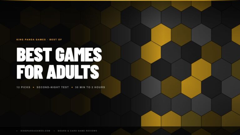 The 12 Best Board Games for Adults (Not Just Party Games)