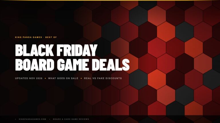 Black Friday Board Game Deals 2026 (What Actually Goes on Sale)
