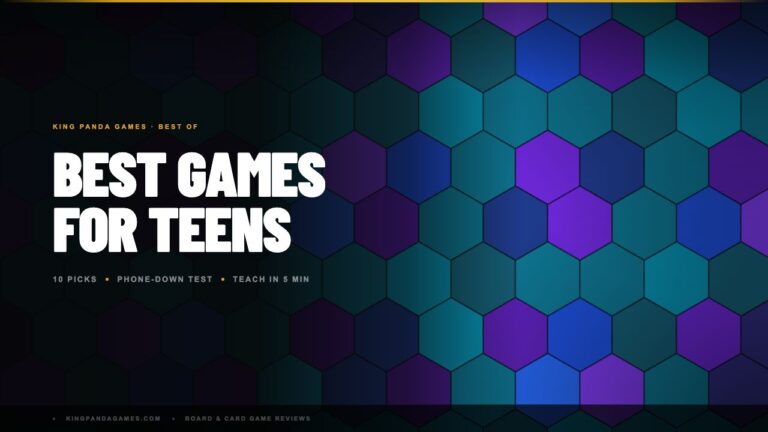 The 10 Best Board Games for Teens (That Beat Their Phones)