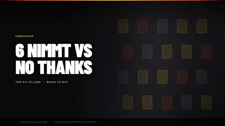 6 Nimmt! vs No Thanks! (Which Filler to Buy)