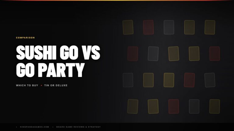 Sushi Go vs Sushi Go Party! (Which One to Buy)