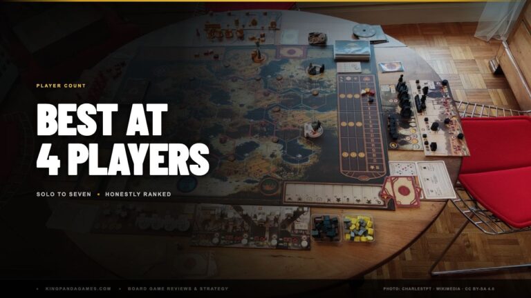 Scythe Player Count (Plays 1 to 5, Clearly Best at 4)