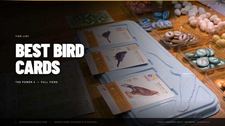 Wingspan Bird Card Tier List (Best Birds in the Base Game)