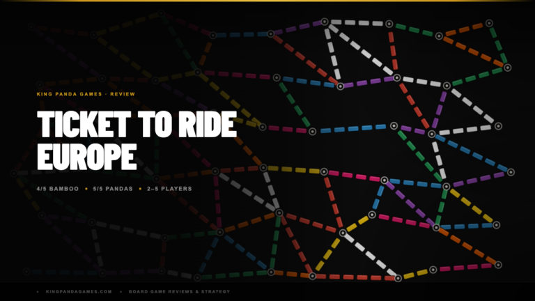 Ticket to Ride Europe Review (The Version Most People Should Buy)