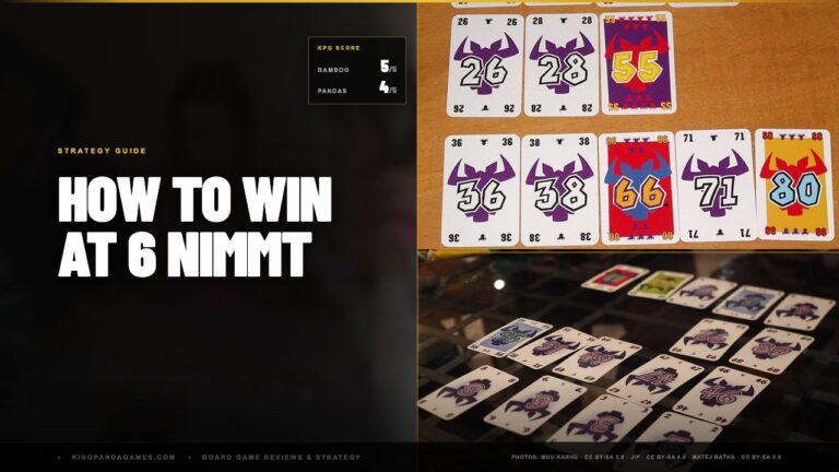 6 Nimmt! Strategy (How to Take Fewer Bullheads)