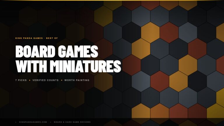 Best Board Games With Miniatures (7 Worth Painting)