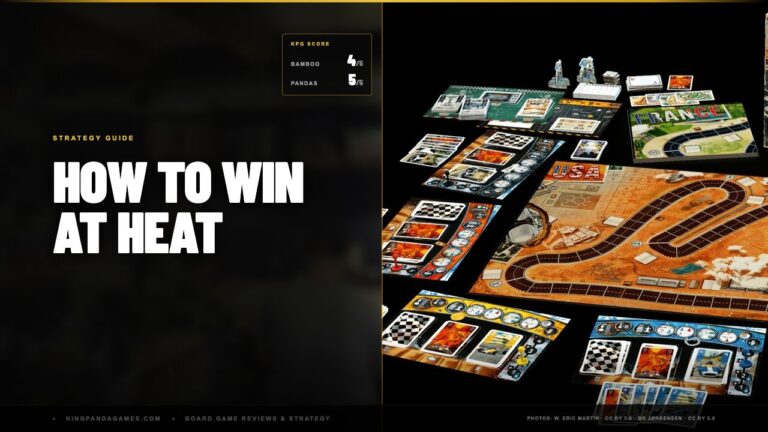 Heat Board Game Strategy (How to Win More Races)