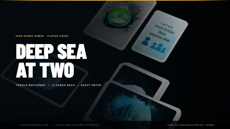 The Crew Mission Deep Sea With 2 Players, How Tonoja Works