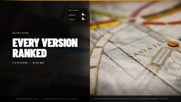 Which Ticket to Ride Should You Buy? Every Version, Ranked