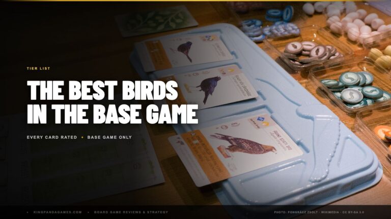Wingspan Bird Card Tier List (Best Birds in the Base Game)