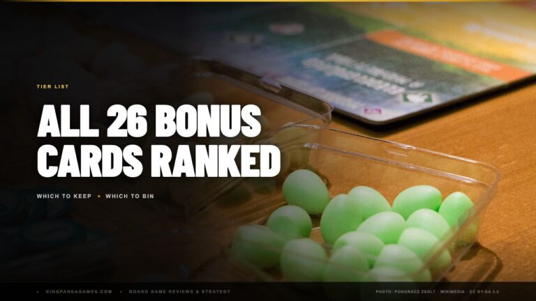 All 26 Wingspan Bonus Cards Ranked (Which to Keep)