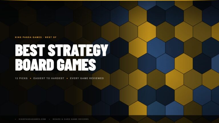 The 12 Best Strategy Board Games (Ranked Easiest to Hardest to Learn)