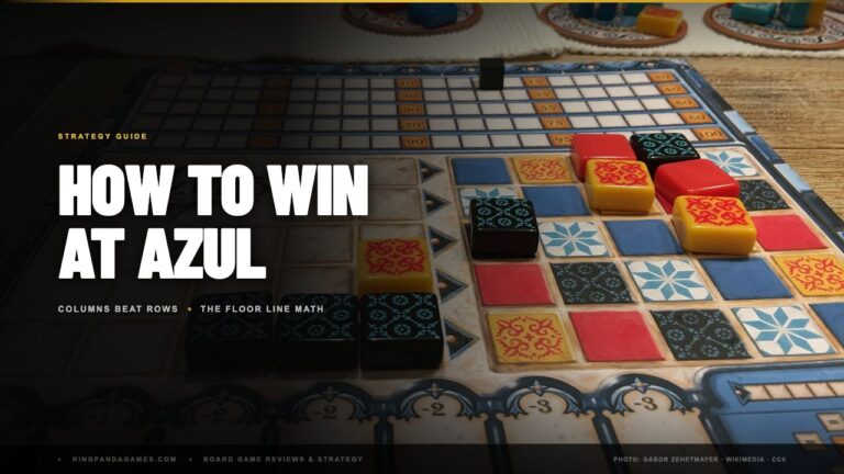 Azul Strategy (How to Win, and Why Columns Beat Rows)