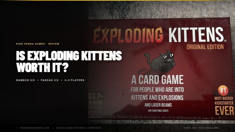 Exploding Kittens Review (Great Marketing, Thin Game)