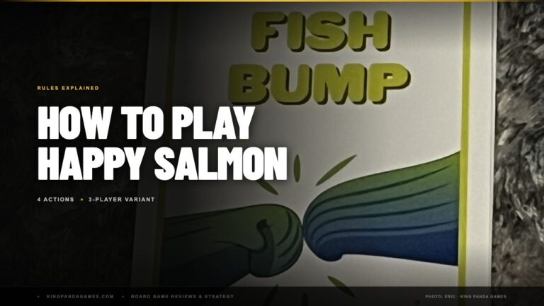 Happy Salmon Rules (Plus the 3-Player Variant and Why There’s No 2-Player Mode)