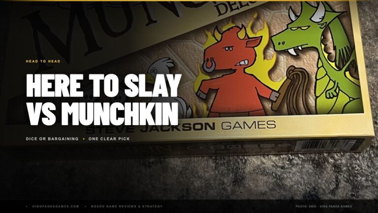 Here to Slay vs Munchkin (Which Monster-Fighting Card Game Should You Buy?)