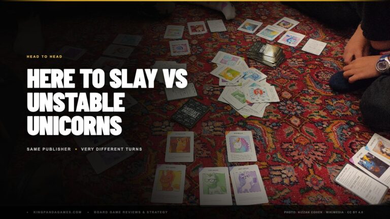 Here to Slay vs Unstable Unicorns (Which Should You Buy?)