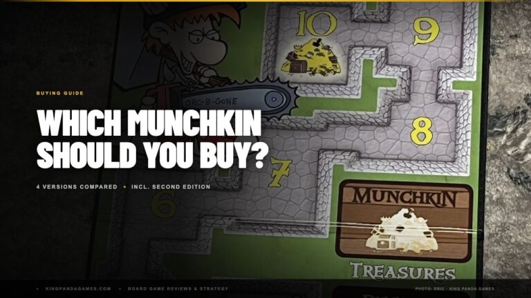 Munchkin Versions Compared (Original, Deluxe, Big Box and Second Edition)