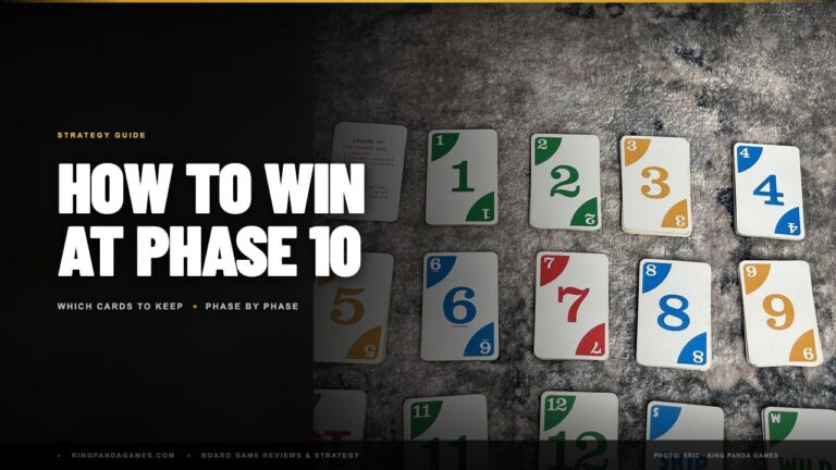 Phase 10 Strategy (Which Cards to Keep on Every Phase)