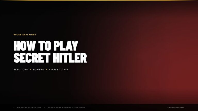 Secret Hitler Rules (Setup, Elections, Powers and How to Win)