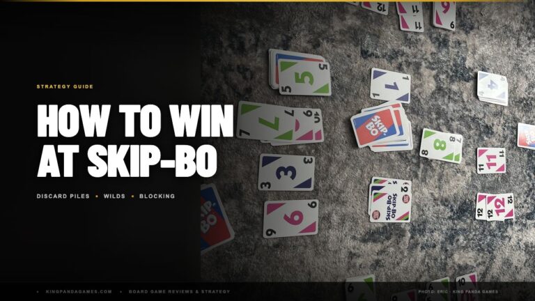 Skip-Bo Strategy (How to Win More Often)