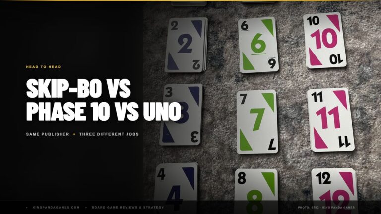 Skip-Bo vs Phase 10 vs Uno (Which Card Game Should You Buy?)