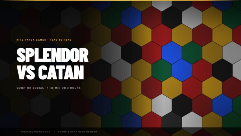Splendor vs Catan (Which Strategy Game Should You Buy)