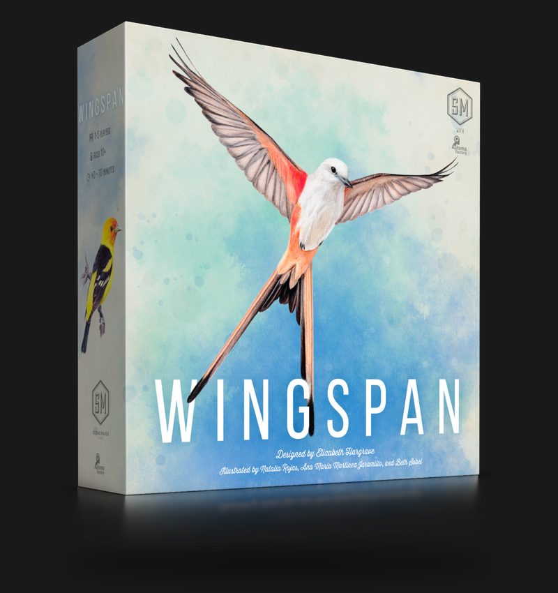Wingspan core game box by Stonemaier Games